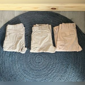 Mens 5.11 khaki tactical pants, 28x30